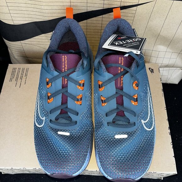 NEW Nike Juniper Trail 2 GTX V2 Deep Jungle Green HM9725 300 Women Size 9 - Picture 3 of 6